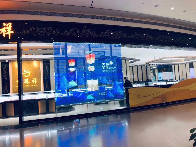 櫥窗透明led顯示屏有哪些功能？